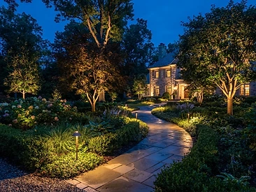 Outdoor Lighting in Skiatook, OK - Thomas Lawn and Landscape
