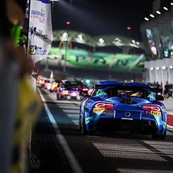 Sepang pit lane — Under the lights