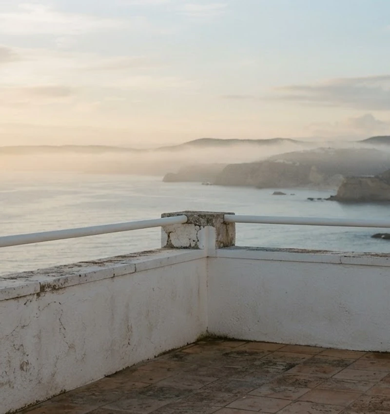 Mediterranean coastline at dawn