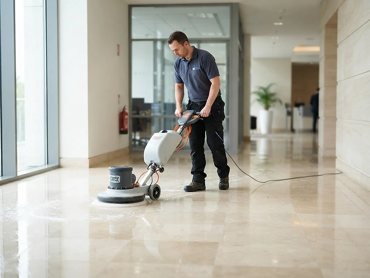 Professional hard floor cleaning and restoration