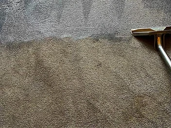 Before and after — Lounge carpet
