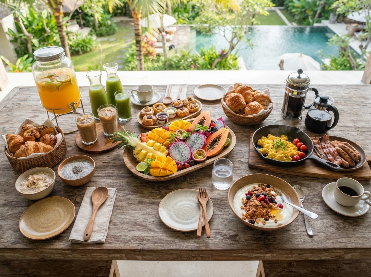 Breakfast buffet