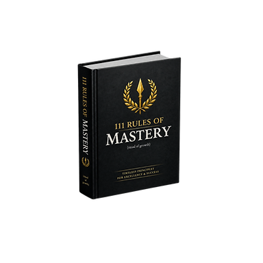 111 Rules of Mastery — ebook cover