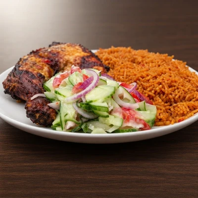 Jollof Rice with Roast Chicken photo 2