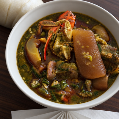 Banku with Everyday Okra Soup photo 4