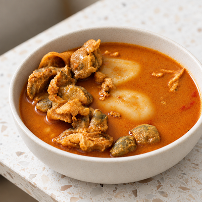 Fufu with Beef Light Soup photo 11