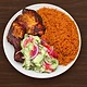 Jollof Rice with Roast Chicken