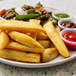 Yam Chips with Peppered Chicken Gizzard gallery photo 2