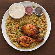 Stir-Fry Rice with Roast Chicken