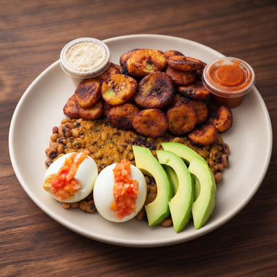 Beans with Fried Plantain photo 1