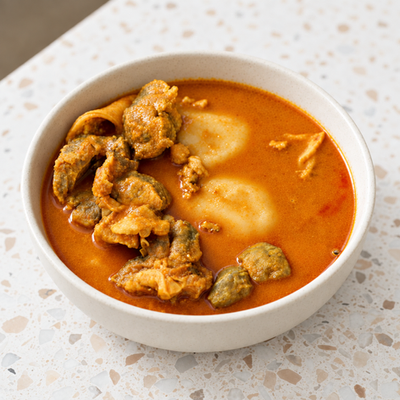 Fufu with Beef Light Soup photo 1
