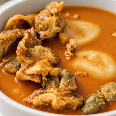 Fufu with Beef Light Soup photo 3