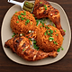Jollof Rice with Roast Chicken Leg Quarters