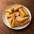 Fried Chicken Samosa and Chicken & veggies Spring Rolls Combo (1kg)