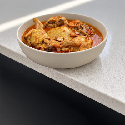 Fufu with Chicken Light Soup photo 11