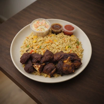 Stir-Fry Rice with Pan-Fried Beef photo 4
