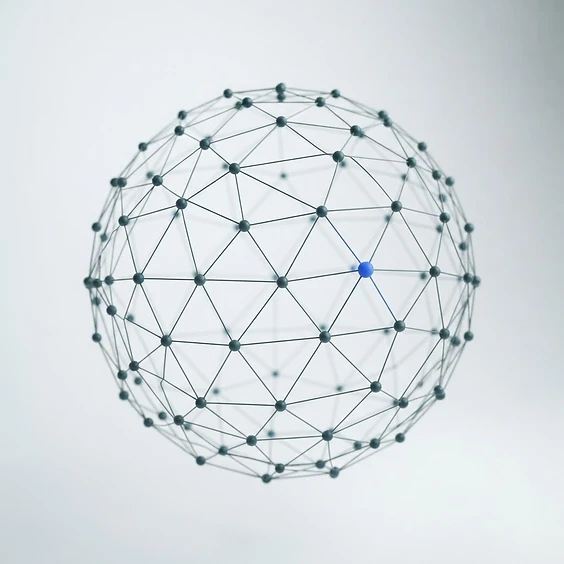 Node network lattice — controlled access