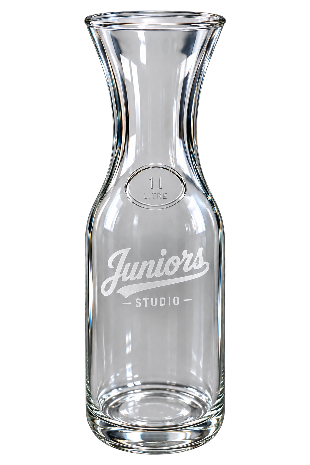 Gravírozott üveg kancsó — Juniors STUDIO