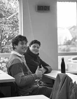 Students learning