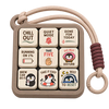 Daily Reset 3×3 Clicker in Brown