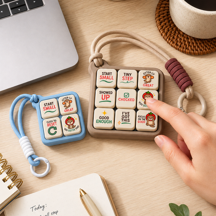 Tiny Wins Clicker gift box — You're doing amazing