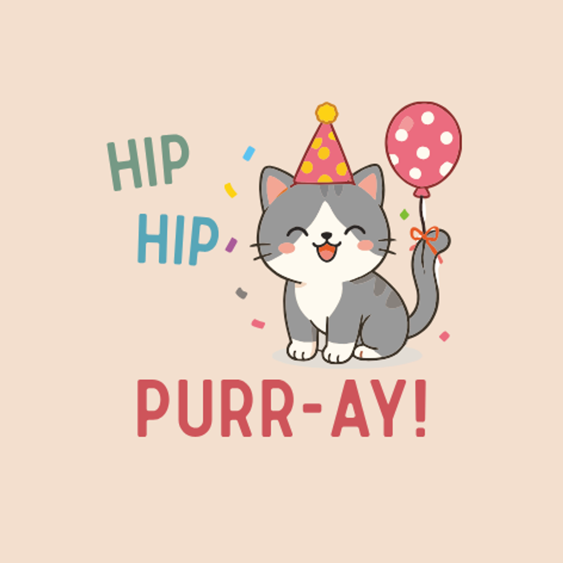Hip Hip Purr-ay!