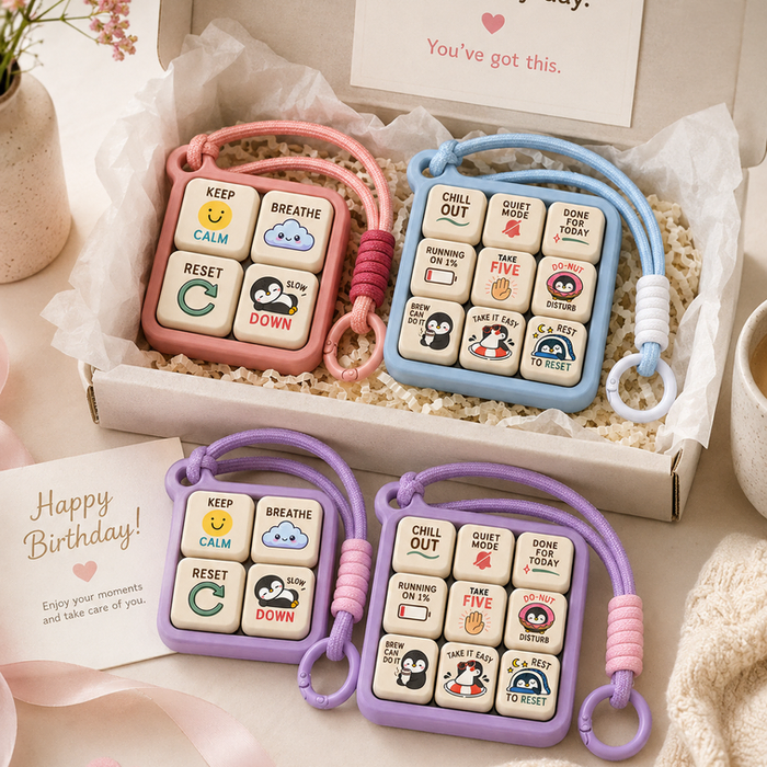 Daily Reset Clicker gift box with birthday card