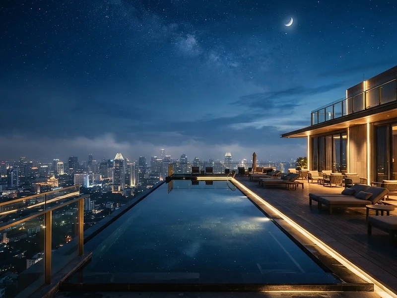 The Asteriaz @ Kebun Teh JB — luxury condominium facade by EXSIM near CIQ