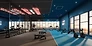 Celestial-themed gymnasium at The Asteriaz with treadmills and weight zone