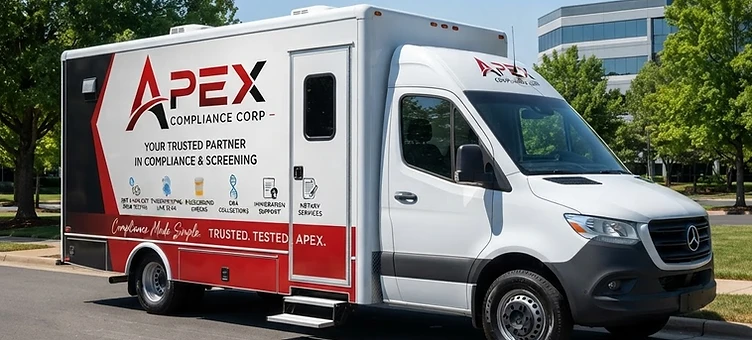 Apex Compliance Corp mobile van