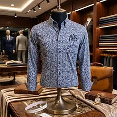 Chemise boutonnée à manches longues