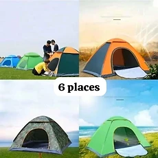 Tente de camping 6 places automatique pop-up