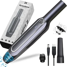 Aspirateur de voiture portable sans fil Portable USB Charge 120W 4000mAh avec Filtre Lavable pour Maison, Bureau, Voiture