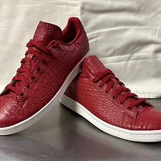 Adidas Stan Smith Red Snakeskin / Crocodile  