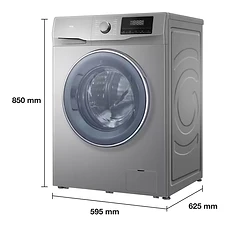 Lave-linge séchant TCL 11kg / 7kg Inverter Front Load Gris (Modèle : C2110WDG).