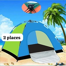 Tente de camping (2 places) automatique et pop-up .