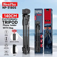 Trépied Professionnel avec commande NeePho NP-8810