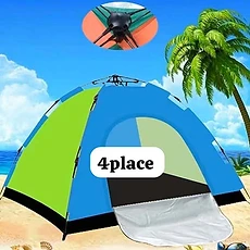 Tente de camping 4 places automatique 