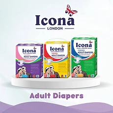 Icona London Premium Adult Diapers Cartons de 6/10 pièces