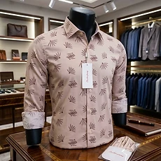 Chemise boutonnée à manches longues