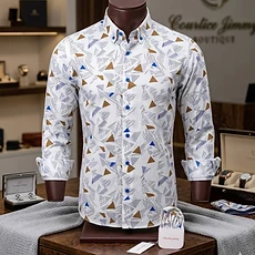 Chemise boutonnée à manches longues