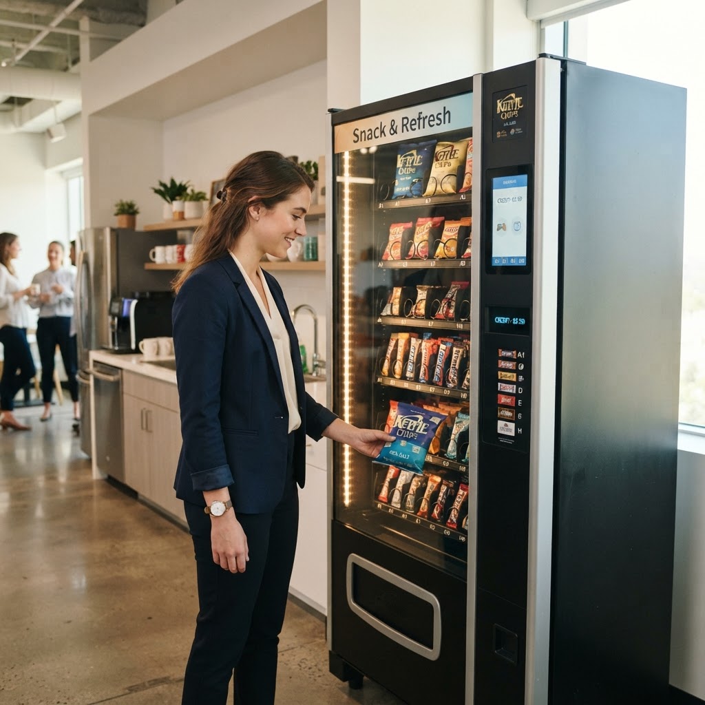 Taylored Treats vending service in action