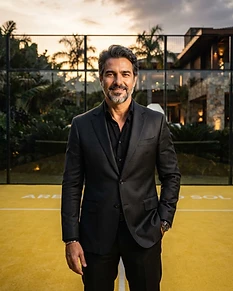 Felipe Mendes, Empresário · Quadra Residencial — cliente satisfeito com a construção de quadra esportiva pela JV Quadras