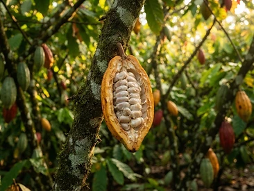 Cultivo de Cacau na região de Cruz das Almas