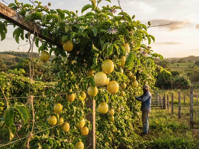 Cultivo de Maracujá no Recôncavo Baiano
