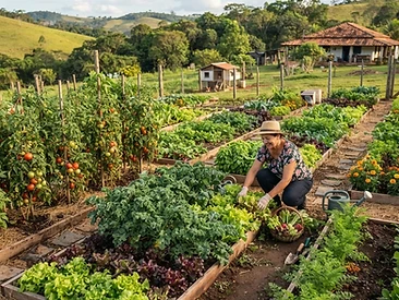 Cultivo de Hortaliças na região de Cruz das Almas