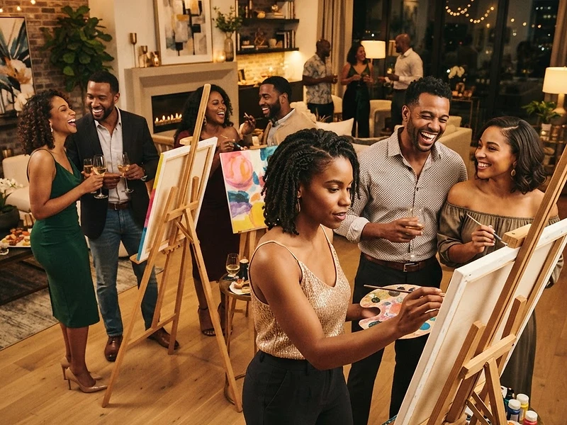 Canvas Couture private paint party