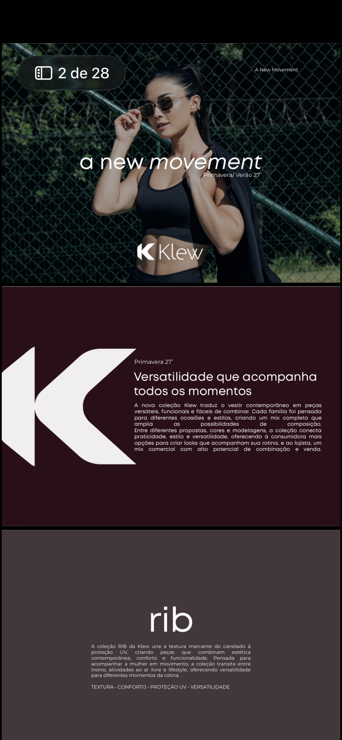 A New Movement — Primavera/Verão 27