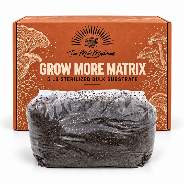 Grow More Matrix Ready-to-Use Coco Coir Bulk Substrate, 5 lb