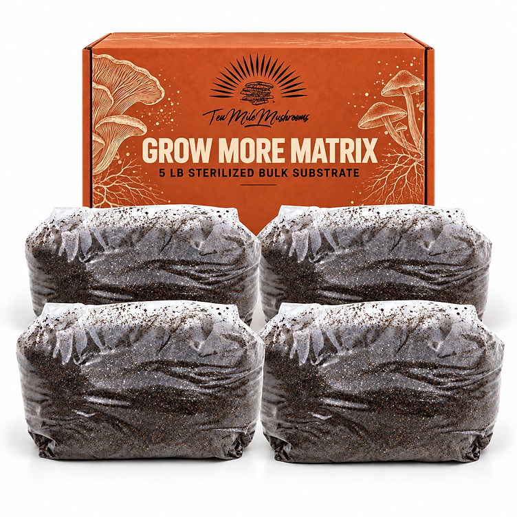 Grow More Matrix Ready-to-Use Coco Coir Bulk Substrate, 4-Pack (20 lb)